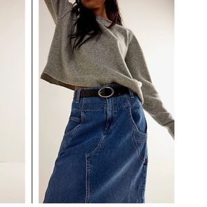 We The Free Freya High Rise Maxi Skirt NWT